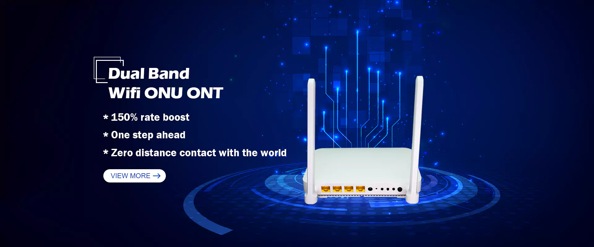 China dual band wifi5 onu ont