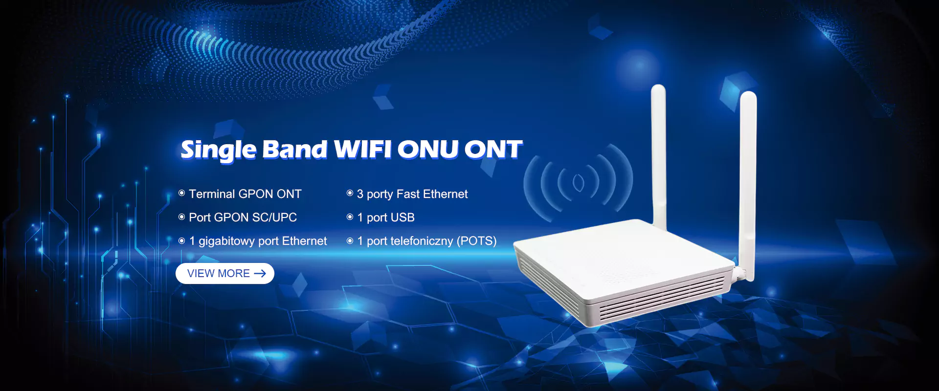 Band Tunggal Band Wifi One Ont